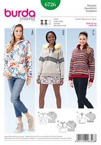 Preisvergleich Produktbild Burda Schnittmuster 6726 Sweater