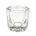 Well-Goal 1pcs Glass Bowl Cup Dappen Dish Nail Art Liquid Powder Container
