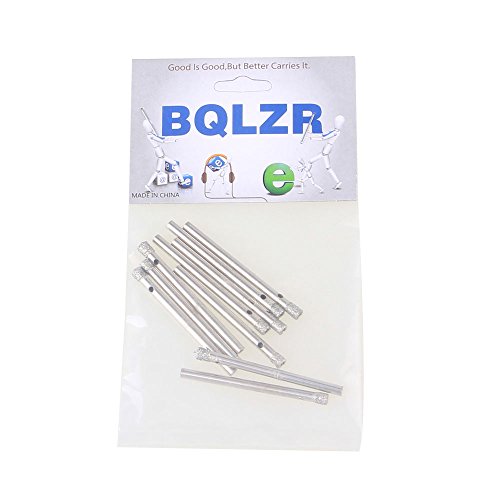 BQLZR 4mm Diamant beschichtete Lochs?ge Bohrkrone Glasbohrer Fliesenbohrer Marmor Granit Packung mit 10 - 6