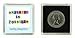 Lucky Sixpence Coin Gift, great inspirational good luck charm present idea for friends, relatives, and work colleagues for occasions like birthdays, anniversaries, xmas