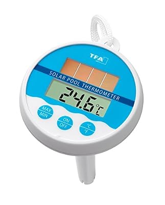 TFA-Dostmann TFA Dostmann 30.1041 / Thermomètre de piscine solaire digital