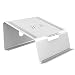 Produktbild VAVA Tragbarer Aluminium Notebook Stand für MacBook/iPad/15 Zoll Laptops, Schreibtisch Laptop Ständer mit rutschfestem Silikon-Polster & Kabelmanagement (15° Blickwinkel; Bis zu 30 kg; Wärmeableitung)