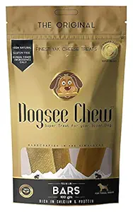 Dogsee Chew Dog Treats 100% Natural Yak Milk Bars 100g (Pack of 4) for Small Dogs