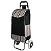 Produktbild NQFL Einkaufswagen Kleinwagen Einkaufswagen Klapprad Leicht Alter Einkaufswagen Tragbar,B-55*40*92cm