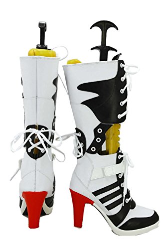 Xcoser Schuhe Film Shoes Cosplay Kostüm Costume PU Knie Hoch Stiefel Boots Zubehör Accessories Nach Maß - 2