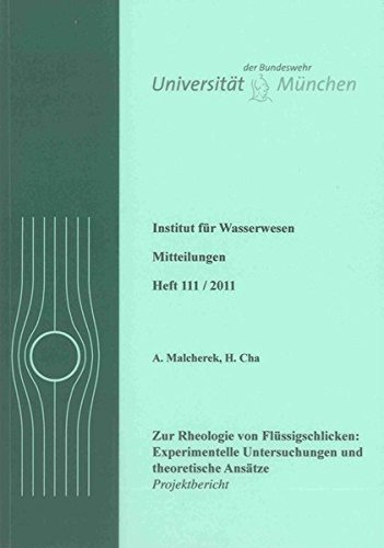 Download Zur Rheologie Von Flüssigschlicken Experimentelle - 