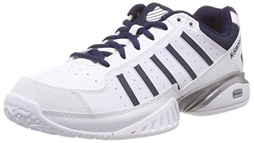 K-Swiss Performance KS Tfw Receiver IV Omni, Scarpe da Tennis Uomo, Bianco (White/Navy 37), 43 EU