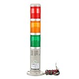 Luz de flash, función de advertencia y alarma.