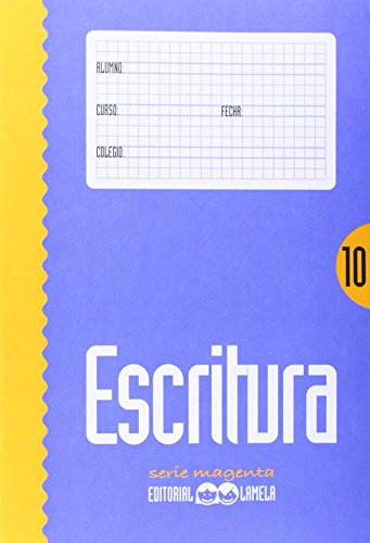 Cuaderno Escritura Numero 10