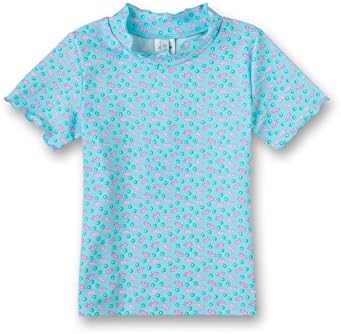 Sanetta Baby Girls' 430370 Swim Shirt, Türkis (Capri Breeze 50078), 6-9 Months