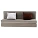 Produktbild Sharplace 1/6 Aktionfigur Wohnzimmer Möbel - Mini Long Sofa Couch mit 2 Kissen - Grau
