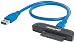 Produktbild Manhattan 130424 USB 3.0 auf SATA Adapter zum Anschluss von 2,5-SATA-Festplatten an USB 3.0-Ports