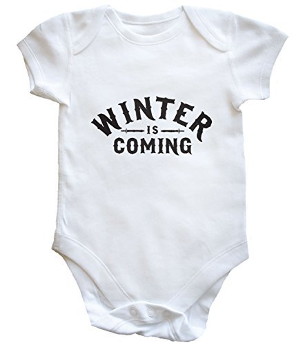 HippoWarehouse WINTER IS COMING baby vest boys girls