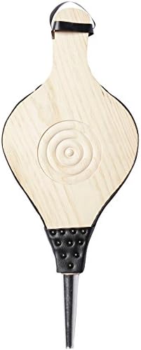 ruecab 1265 Bellow for BBQ Fireplace Wood and Faux Leather 3 x 18 x 46 cm light brown
