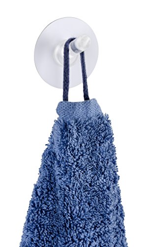 Wenko 21795100 Static-Loc Haken mittelgroß, Befestigen ohne bohren, Kunststoff, 5 x 2,5 x 5 cm, weiß - 3