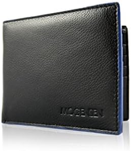 MOGENSEN Lysbro RFID Blocking Genuine Leather Wallet (black without coin pocket)