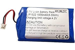 HXJNLDC 3.7v 1500mAh Batterie for Sony PS4 Wireless contrôleur Battery Replacement (CuH - zct2u, CuH - zct2e, CuH - zct2a 2016 and Higher Models) DualShock Playstation 4, Gen 2, New Edition, Small Plug