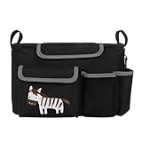 NuoYo Baby Kinderwagen Organizer,Buggy Organizer,Abnehmbarer Schultergurt Umhängetasche,Tough Fabric,Wasserdicht, - 3