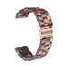 Produktbild Mumuj Resin Armband, Harz Banduhr mit Edelstahl Leben Wasserdicht Einfach zu Zerlegen Zubehör Männer Uhrenarm Strap Für Apple Watch Serie 4/3 42mm Ersatz Uhrenarmband (K)