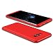Produktbild Samsung Galaxy S8 Hülle,Samsung Galaxy S8 Handyhülle,Panzerglas Displayschutzfolie für Samsung Galaxy S8,JMGoodstore 3 in 1 Ultra Dünn 360 Full Body Schutz Schutzhülle Anti-Kratzer Elegant Stoßfest Hart PC Skin Rückdeckel Glatte Rückseite Bumper tasche Rot