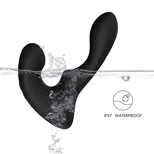 Preisvergleich Produktbild BABYOYB Silikon Prostate Stick Schwarz Multi-Speed-Vibrationsspielzeug für Mann Frau