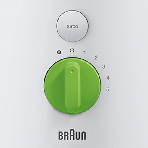 Braun TributeCollection JB 3060 Standmixer, 800 W, 24.500 U/min, ThermoResist Glas Mixbehälter (1,75 l), weiß - 5
