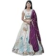 KrishuEthnics Designer Bridal Lehenga Choli Set with Embroidered Border, Traditional PartyWear Collection