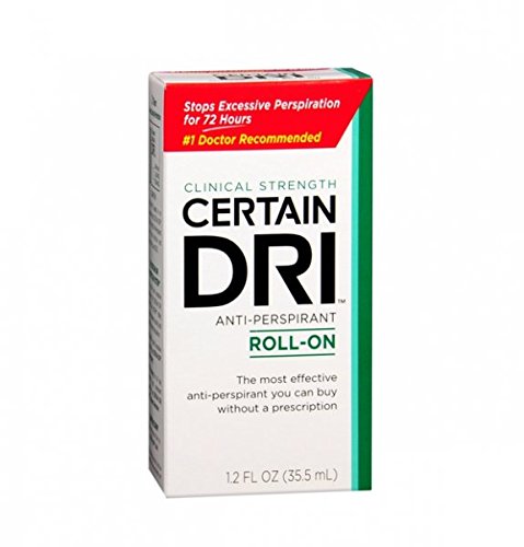Certain Dri Anti-Perspirant, Roll-On, Prescription Strength, 1.2 oz.