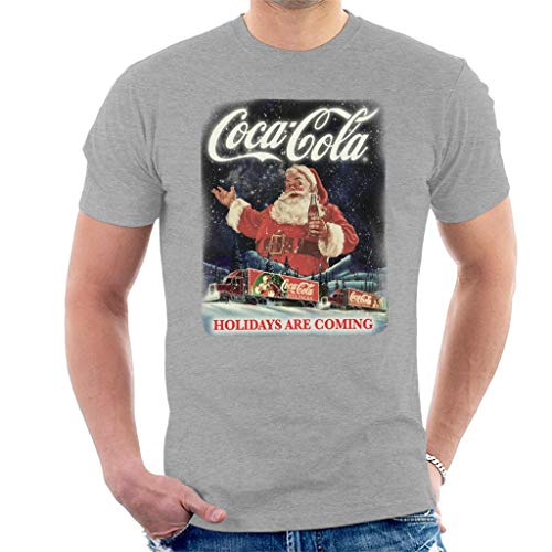 Santa Holidays are Coming Christmas Men's T-Shirt