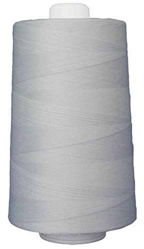 Superior Threads40w Polyester Thread Spool, 6000 yd, Bright White