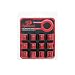 Produktbild Redragon A103R Universal 12 Tastenkappen Set mit Keilabzieher für Mechanische Gaming Tastatur, mit Hintergrundbeleuchtung, kompatibel für alle mechanischen Schalter Tastaturen, Metallfarbe