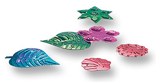 Folia 2509 – Pailletten und Streudekomix, verschiedene Formen, 50 g, sortiert, bunt - 2