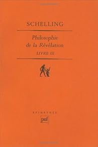 Book's Cover of Philosophie de la révélation, tome 3