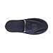 Travel Slippers with leather sheath split Size: G Color: NAVY