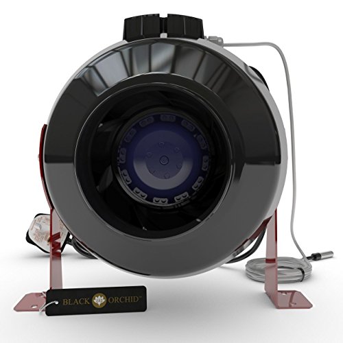 Buy BLACK ORCHID Centriflo In Line Centrifugal Grow Room Fan Temp