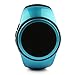Produktbild Joyeer Smart Sport Uhr Lautsprecher MP3 Musik Wristband Fernbedienung Kamera Steuerung Mini Bluetooth Outdoor Support TF Karte FM Audio Radio Freisprechanlagen Subwooferwith Selbstauslöser Anti-Lost Alarm , blue