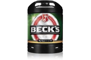 ‎BECK'S 2 x Becks Pils Perfect Draft 6 Liter Fass 4,9 % vol. inc. 10,00€ MEHRWEG Pfand