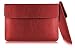 Produktbild MyGadget Kunstleder Hülle Sleeve für Apple MacBook Pro Retina 13" / New Pro 13 Zoll Laptop - Slim PU Leder Tasche Schutzhülle Dünne Aktentasche - Rot