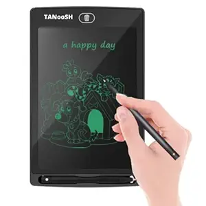 TANooSH (???? ?? ??????) 8.5 Inch E-Writing LCD Notepad Electronic Ruff Pad Tablet for Kids and Adults 10 Year Made in India Colour Optional