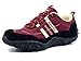 Produktbild Knixmax Wanderschuhe Atmungsaktiv Trekking Schuhe Damen Sports Outdoor Anti-Rutsch-Sohle Hiking Boots Woman Trekking-& Wanderhalbschuhe Sneaker  40 EU,  Wine