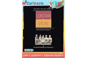 REBILLO LONTANI VICINI 2 (9788869105470) + copertine + Il tuo libro scolastico copertinato con articoli di cartoleria per la scuola