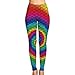 Produktbild Deglogse Yogahosen, Trainingsgamaschen,Tie-Dye Mermaid Fish Scale Women's Printed Leggings Pants for Sports Yoga Workout Gym Running