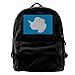 Produktbild Neoqwez Antarctica Southern Continent Flag Canvas Backpacks The Beatles Canvas Backpack Travel Rucksack Backpack Daypack Knapsack Laptop Shoulder Bag