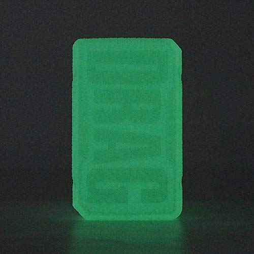 CEOKS Voopoo Drag 2 177W Custodia Silicone Cover Case Protegge Il Gel Custodia Protettiva in Silicone per Voopoo Drag 2 177W TC MOD Box Antiscivolo Non-Slip (Luminoso)
