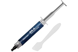 1 one enjoy NX-3 Thermal Compound Paste 8.5 W/mK, Carbon Based High Performance Heatsink Paste, CPU for All Coolers, 4 Grams with Tool