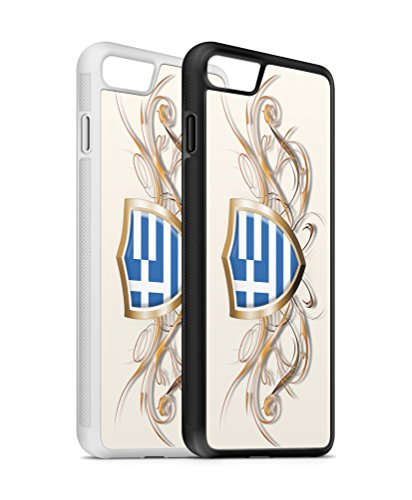 iPhone Griechenland Athen 6 SILIKON Flipcase Tasche Hülle Case Cover Schutz Handy iPhone 7 Weiss
