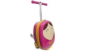 Zinc Flyte  Midi Scooter,  Kindergepäck rosa rose Carry on