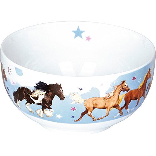 Preisvergleich Produktbild Spiegelburg 14552 Müslischale Pferdefreunde