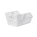 Produktbild Basil Taschenkorb Cento Flower Fahrradkorb, 11187, Farbe weiß