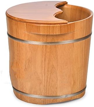 sexy Household Oak Thicken Foot Bath Barrel Foot Tub Foot Tub Foot Tub Solid Wood Footbath